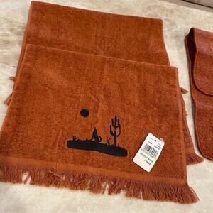 Avanti Desert Moon copper towels set NWT